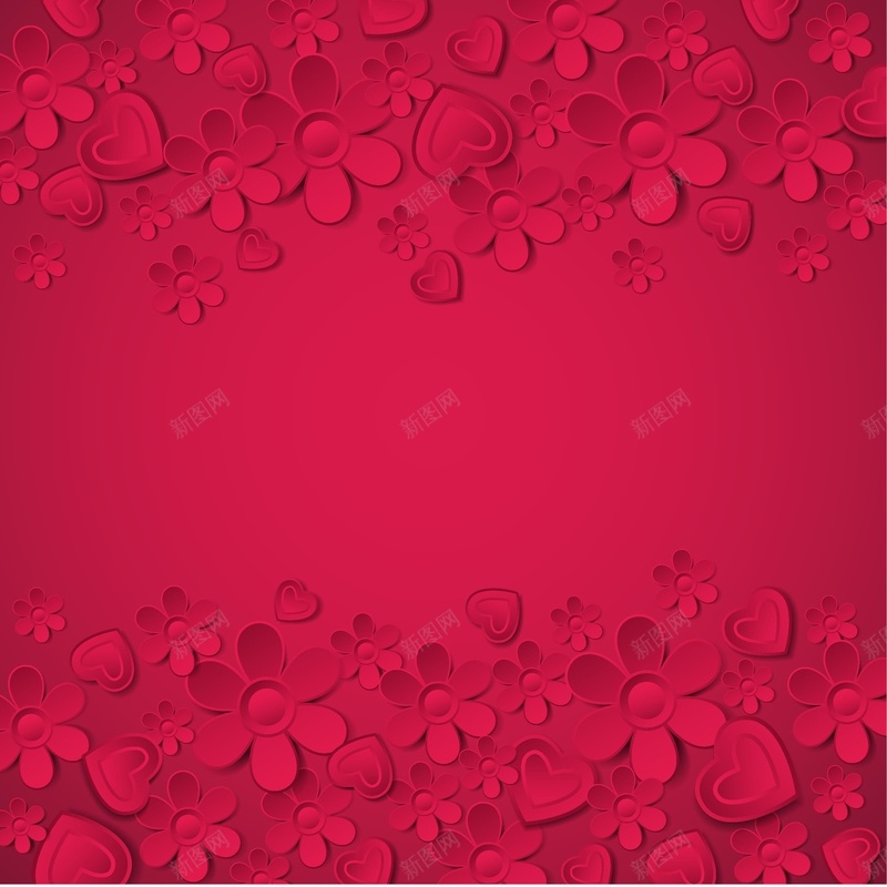玫红花朵质感背景矢量图ai设计背景_新图网 https://ixintu.com 海报 玫红 背景 花朵 质感 矢量图