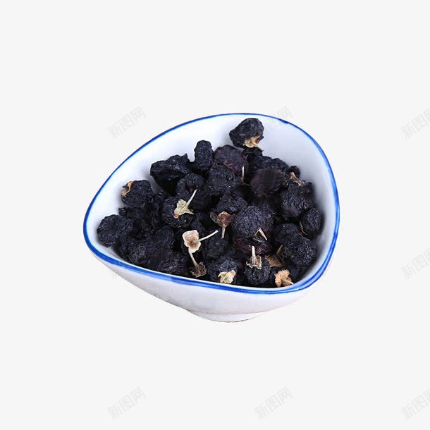 青海黑枸杞png免抠素材_新图网 https://ixintu.com 有机黑枸杞 瓷碗 茶 青海 黑枸杞 黑色