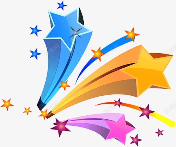 活动海报卡通五角星png免抠素材_新图网 https://ixintu.com 五角星 卡通 活动 海报