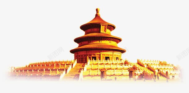 天坛png免抠素材_新图网 https://ixintu.com 北京 天坛 建筑 故宫 旅游 景区