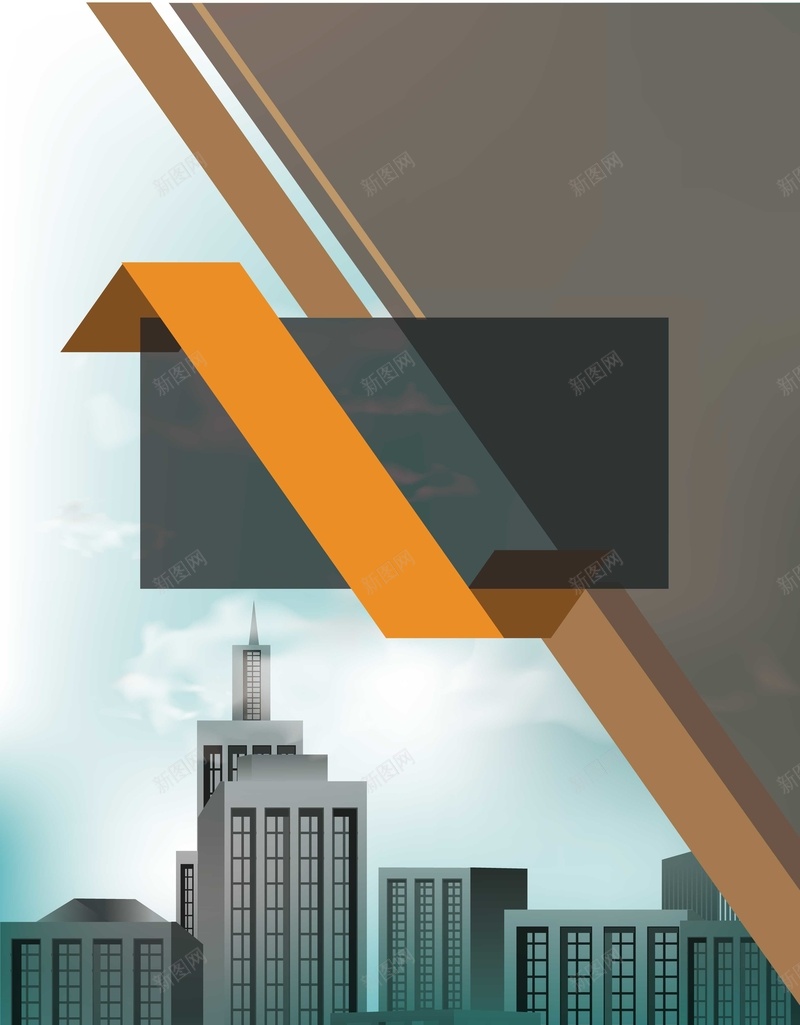 城市建筑几何背景装饰矢量图ai设计背景_新图网 https://ixintu.com 几何 几何图形 几何背景 城市建筑 扁平 扁平化 渐变 矢量背景装饰 矢量图
