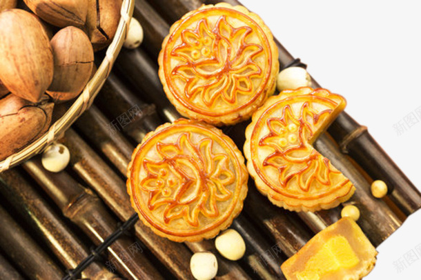 中秋节月饼png免抠素材_新图网 https://ixintu.com 中秋节月饼 月饼 节日元素 食品