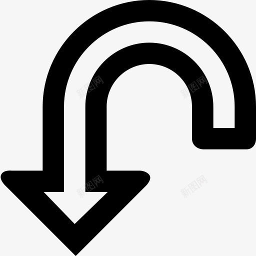 箭头方向点指针转转箭图标png_新图网 https://ixintu.com Arrow direction point pointer turn u 指针 方向 点 箭头 转