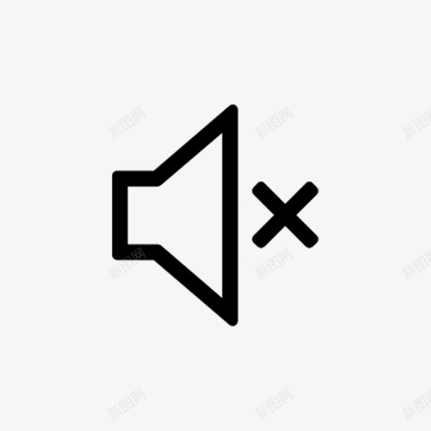 静音图标psd免抠素材_新图网 https://ixintu.com 声音图标 静音 静音图标 音量图标