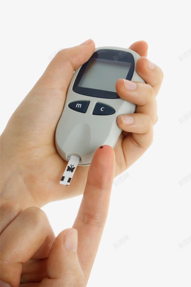 手拿血糖仪png免抠素材_新图网 https://ixintu.com 病 禁止吃甜食 糖尿病 肥胖 胰岛素分泌过少 血液中含糖量过高 血糖仪 血糖高 高血糖