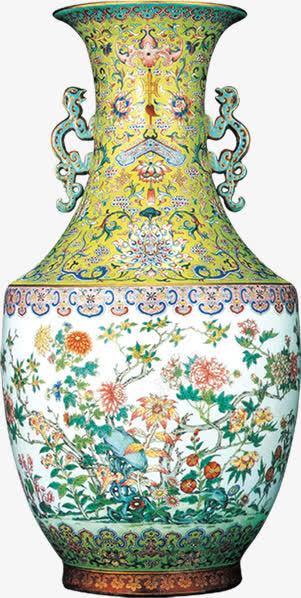 中国风双耳花瓶文房四宝png免抠素材_新图网 https://ixintu.com 国风 文房四宝 花瓶
