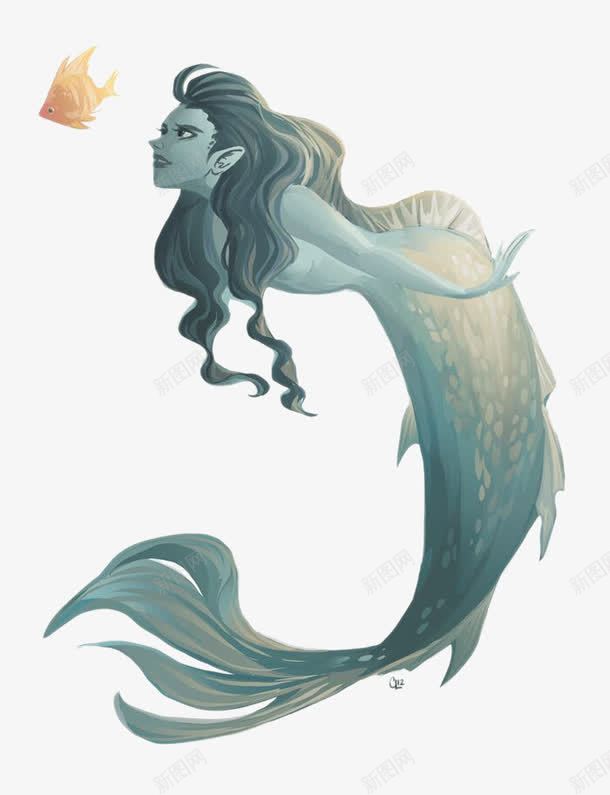 美人鱼psd免抠素材_新图网 https://ixintu.com 卡通手绘 童话 美人鱼 美人鱼公主 美人鱼图案