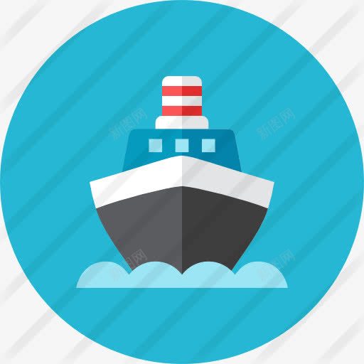 船图标png_新图网 https://ixintu.com 游船 游艇 船 船舶运输 运输船