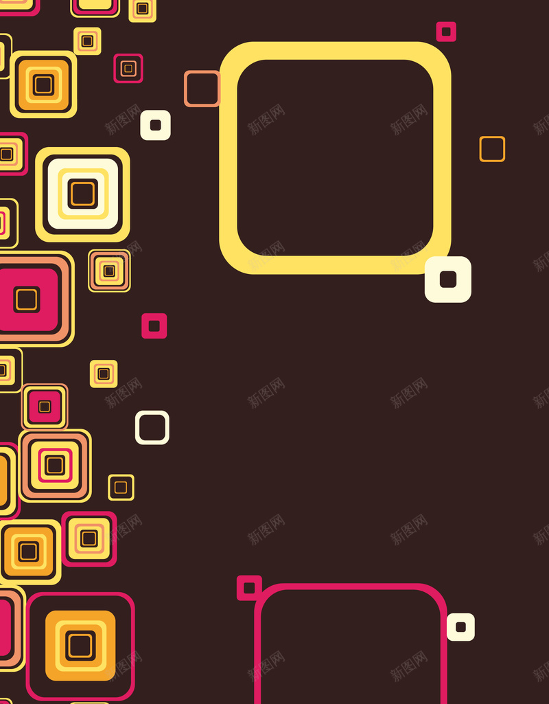 彩色几何方框背景矢量图ai设计背景_新图网 https://ixintu.com 几何 几何方框 彩色 扁平 渐变 背景 矢量图