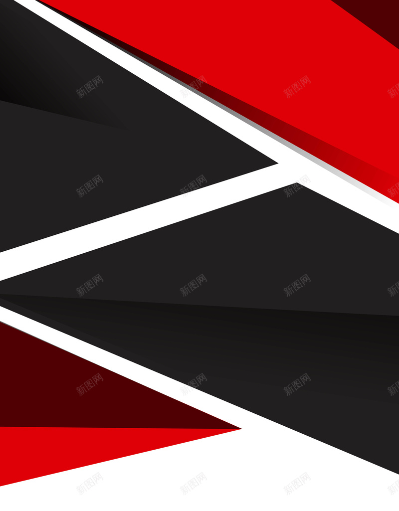 黑色红色扁平背景矢量图ai设计背景_新图网 https://ixintu.com 几何 商务 扁平 渐变 红色 黑色 矢量图