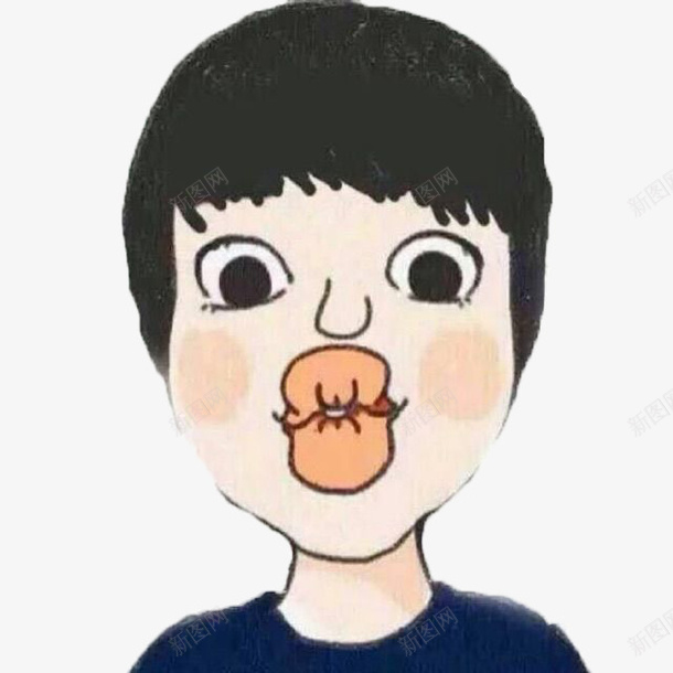 男孩卡通png免抠素材_新图网 https://ixintu.com 动画 卡通 嘴巴 男孩