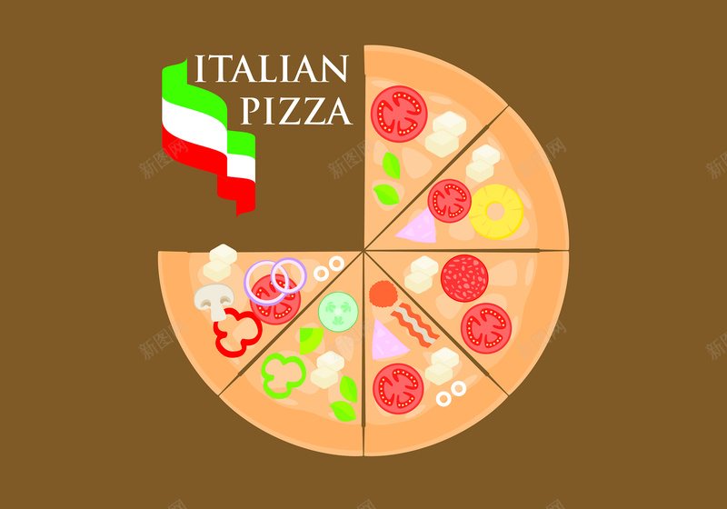 美式披萨海报展板手绘背景矢量图ai设计背景_新图网 https://ixintu.com pizza 可爱 意大利披萨 手绘披萨背景 披萨 披萨海报 背景 西餐 食物海报展板 矢量图