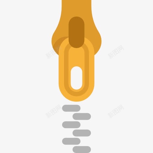齐珀图标png_新图网 https://ixintu.com 工具和用具 拉链 材料 织物