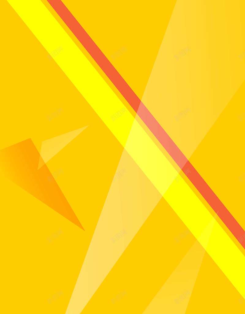 黄色海报背板矢量图ai设计背景_新图网 https://ixintu.com 几何 扁平 渐变 黄色 黄色几何矢量 矢量图