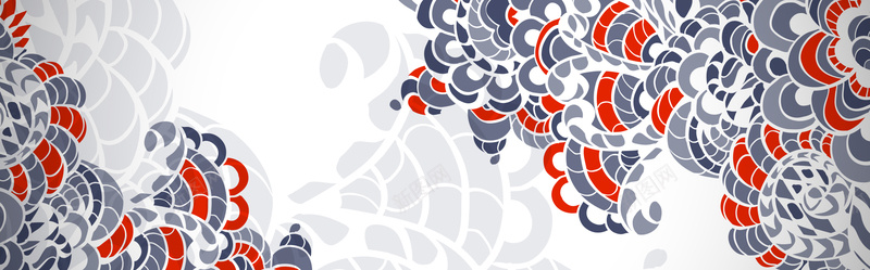 素雅花纹banner矢量图ai设计背景_新图网 https://ixintu.com anner banner 华丽 卡通 图案 手绘 海报banner 炫彩 童趣 素雅 素雅花纹banner 花卉 矢量图