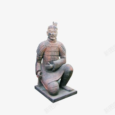 兵马俑png免抠素材_新图网 https://ixintu.com 古董 旅游景点 白色