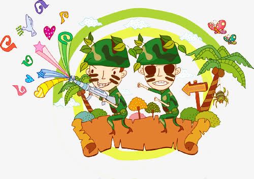 手绘卡通坏蛋人物插画png免抠素材_新图网 https://ixintu.com 卡通 抽象 指示牌 椰子树 漫画 礼花枪