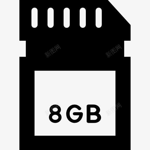 记忆卡图标png_新图网 https://ixintu.com SD卡 内存卡 多媒体卡 存储 技术