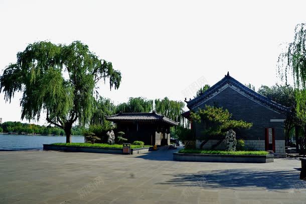 济南大明湖png免抠素材_新图网 https://ixintu.com 名胜古迹 地方景点 大明湖 实物图 摄影图 旅游景点 济南 风景图 高清