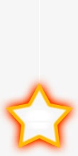 闪闪发光的一个星星png免抠素材_新图网 https://ixintu.com 一个 发光 星星 闪闪