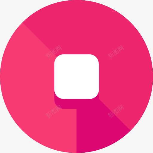 停止图标png_新图网 https://ixintu.com 停止 多媒体接口 多媒体选项 平方 视频播放器 音乐和多媒体 音乐播放器
