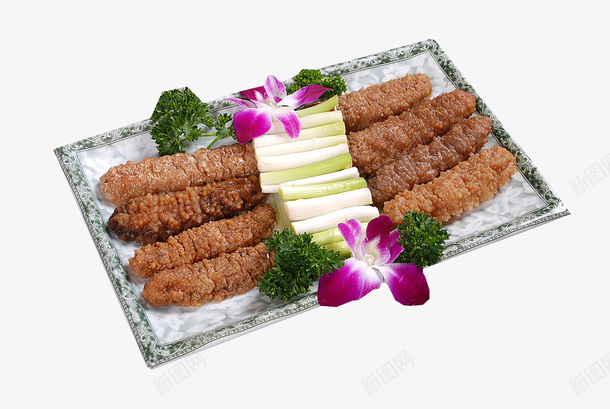 鲁菜葱烧海参配菜png免抠素材_新图网 https://ixintu.com 一捆 大葱 山东 海参 菜品 营养 葱烧海参 配菜 餐饮 鲁菜