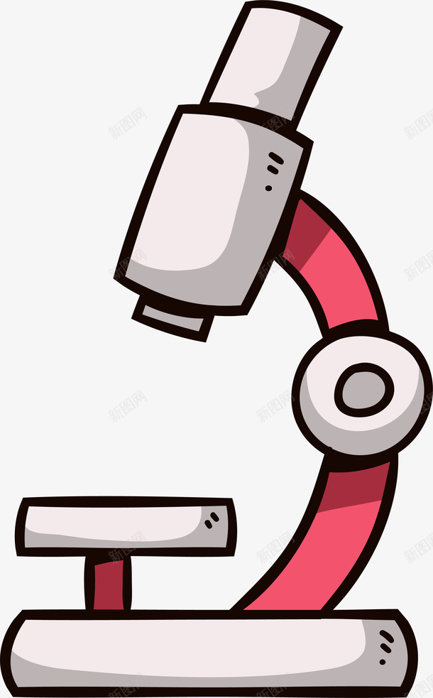 手绘医疗研究器械png免抠素材_新图网 https://ixintu.com 医疗用品 卡通 器械 手绘 显微镜 矢量图案 研究