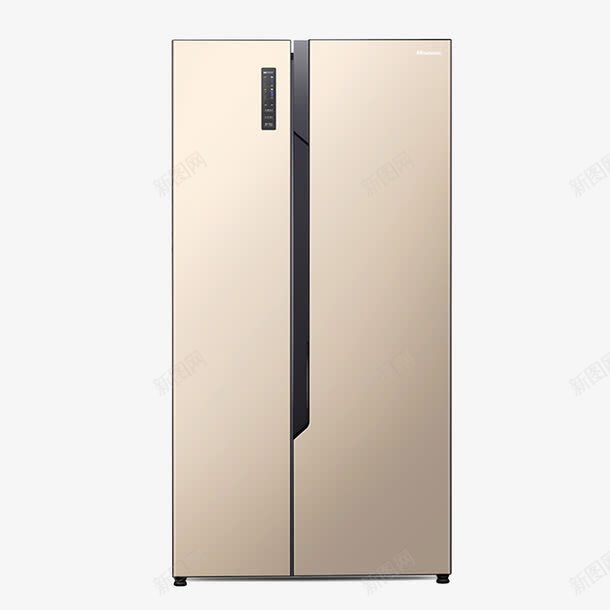 海信双开门大冰箱png免抠素材_新图网 https://ixintu.com Hisense海信 产品实物 双开门冰箱 双开门大冰箱 家用风冷 对开门 无霜节能冰箱