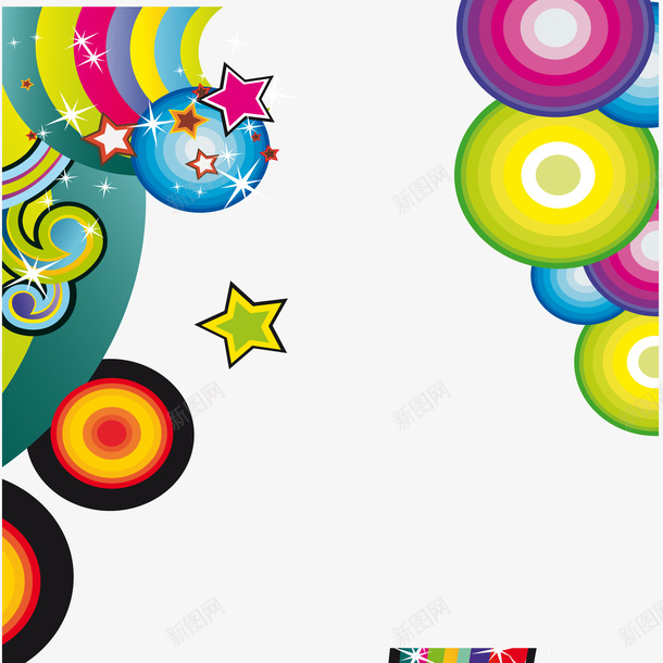 彩色圆形五角星形状背景png免抠素材_新图网 https://ixintu.com 五角星形状背景 圆形五角星形状背景 彩色圆形五角星形状免费png下载 彩色圆形五角星形状矢量素材