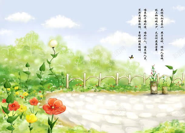 鲜花树木背景jpg设计背景_新图网 https://ixintu.com 图片素材 底纹 底纹背景 手绘 插画 背景 背景墙 背景花边 花卉 鲜花 鲜花树木背景图片 鲜花树木背景图片素材下载