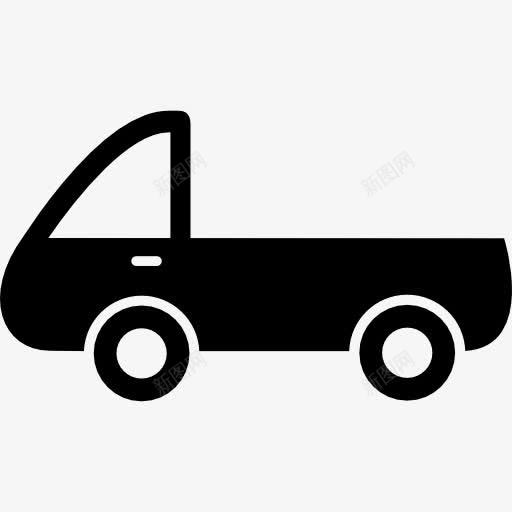 拿起卡车侧面图标png_新图网 https://ixintu.com 卡车 旅游 汽车 皮卡 货车 轮廓 运输