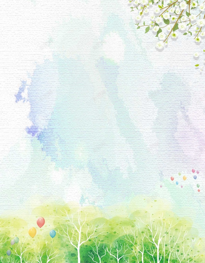 24节气立春绿色水彩植物背景psd设计背景_新图网 https://ixintu.com 24节气 psd分层 广告设计 春天 春季 树叶 植物 海报 源文件 绿色 花朵