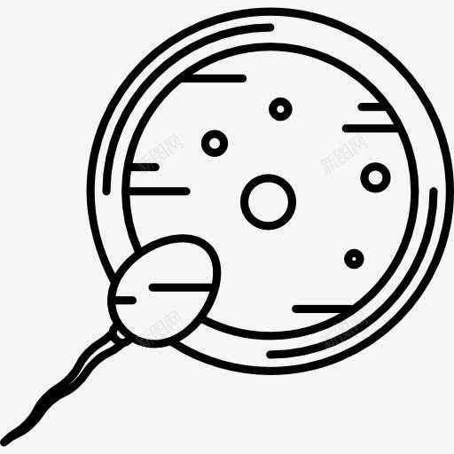 施肥图标png_新图网 https://ixintu.com 医疗 卵子受孕 生殖 生育 精子