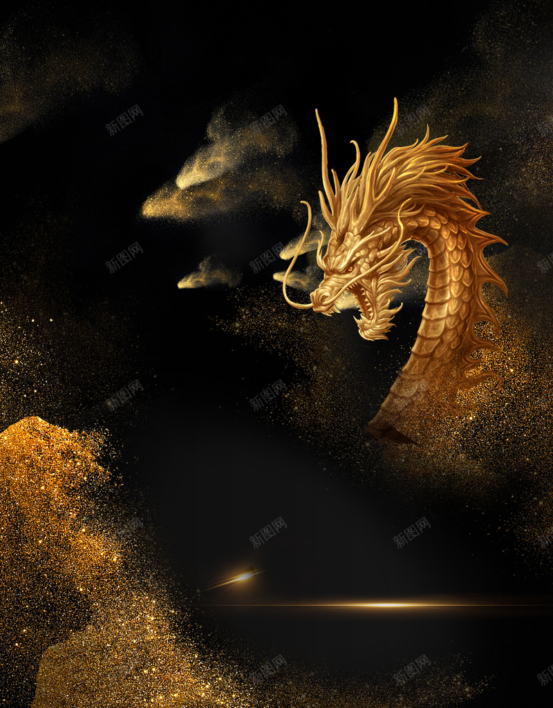 中国风金色毛笔字招聘类海报psd高清背景_新图网 https://ixintu.com 中国风 招聘 招聘类海报 毛笔字 海报 金色 金色毛笔字 金色毛笔字海报