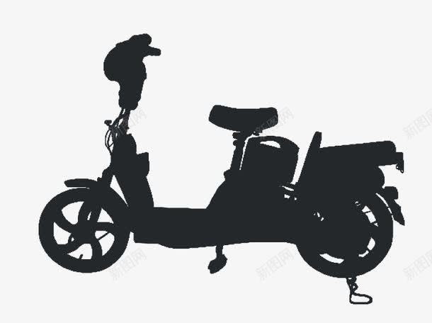 电动车轮廓png免抠素材_新图网 https://ixintu.com 免扣素材 剪影 广告设计 车轮廓