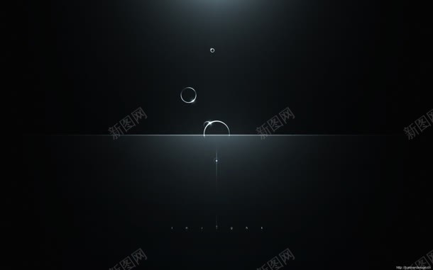黑底气泡海报背景jpg设计背景_新图网 https://ixintu.com 气泡 海报 背景