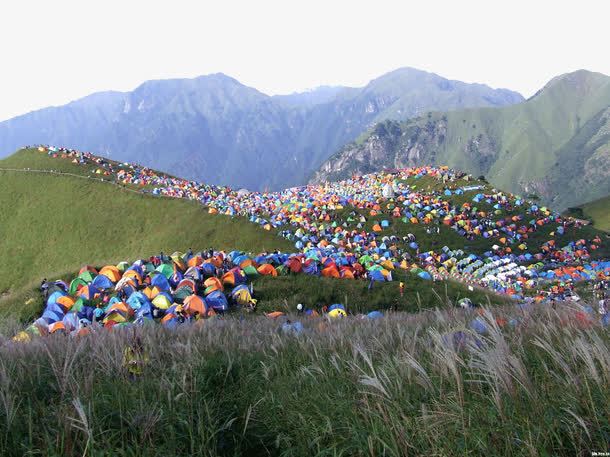 江西旅游武功山png免抠素材_新图网 https://ixintu.com 旅游景区 武功山 江西旅游 江西武功山 著名景点