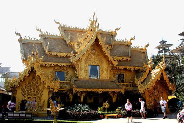泰国双龙寺png免抠素材_新图网 https://ixintu.com 双龙寺 旅游景区 泰国 清迈双龙寺 著名景点