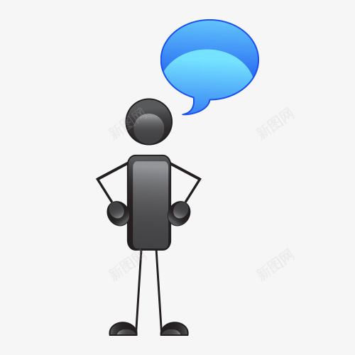 商务小人图图标png_新图网 https://ixintu.com 3D小人 信息商务 商务小人 小人图标 小人素材