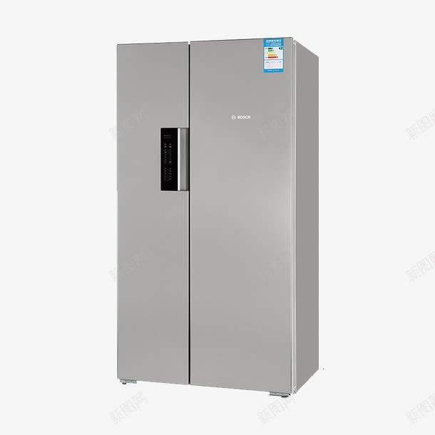 军绿色双门变频大冰箱png免抠素材_新图网 https://ixintu.com 产品实物 军绿色双门变频大冰箱 博世 双开门冰箱 大容量 对开门冰箱 节能