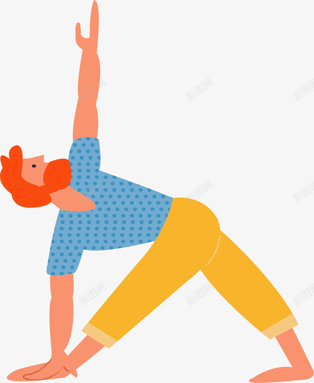 转体运动健身锻炼矢量图ai免抠素材_新图网 https://ixintu.com 健身 健身的人 矢量png 转体运动 运动 运动的人 矢量图