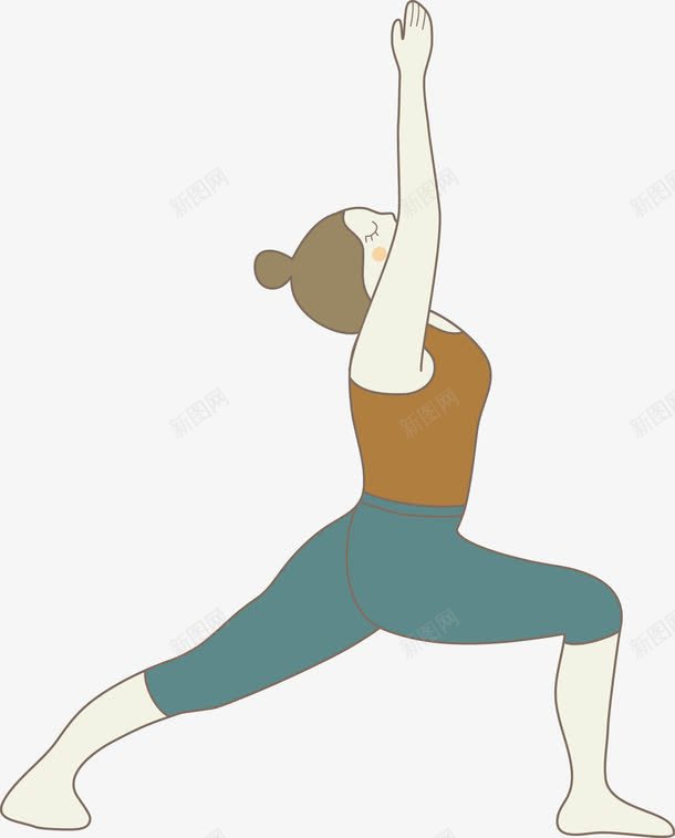 卡通做瑜伽的女孩图png免抠素材_新图网 https://ixintu.com 人 人体 健康 健康的生活方式 健身 儿童瑜伽 可爱 平衡 手 放松 瑜伽 生活方式 身心 运动 锻炼