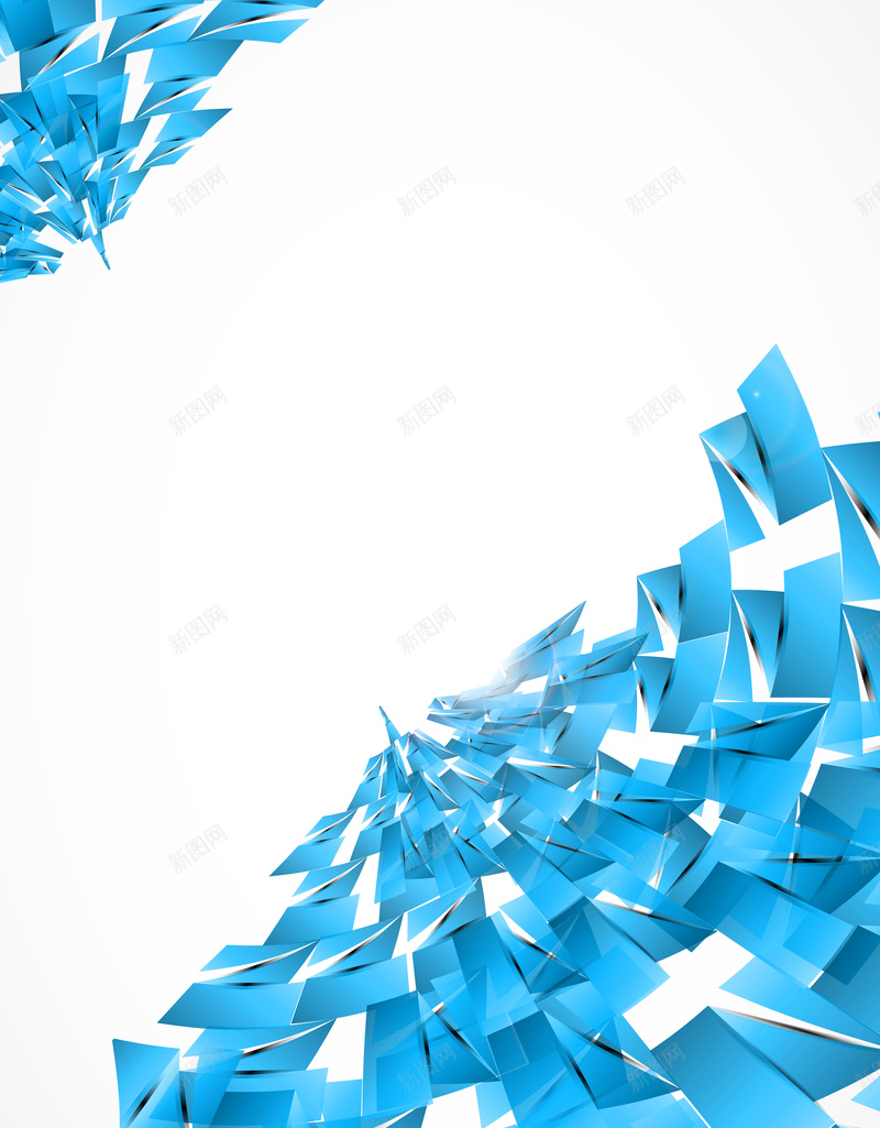 矢量几何不规则图形边角背景ai设计背景_新图网 https://ixintu.com 不规则图形 几何 商务 白色 矢量 碎片 科幻 科技 科技感 科技风 立体 组合 背景 蓝色 边角 高科技 矢量图