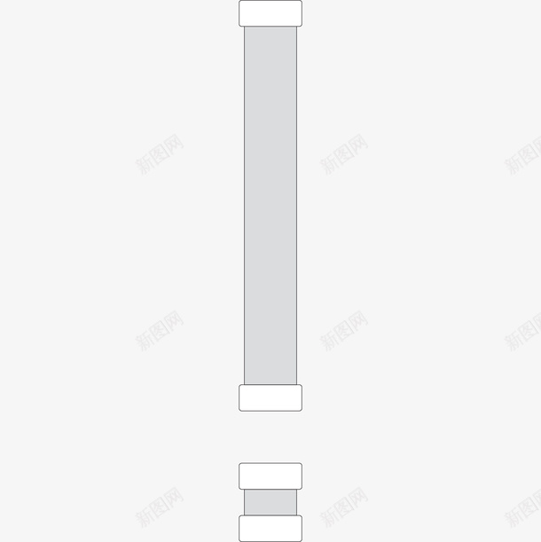 创意手绘管道感叹号png免抠素材_新图网 https://ixintu.com 创意 感叹号 手绘图 水管 符号 管道 连接口