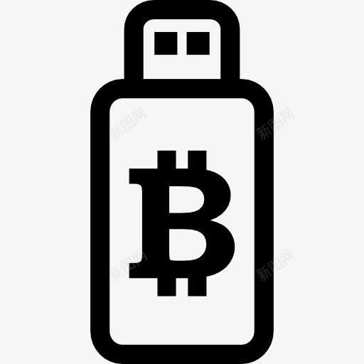 比特币的标志在USB设备图标png_新图网 https://ixintu.com USB随身碟 存储器 工具 工具和用具 比特币 端口连接器 设备