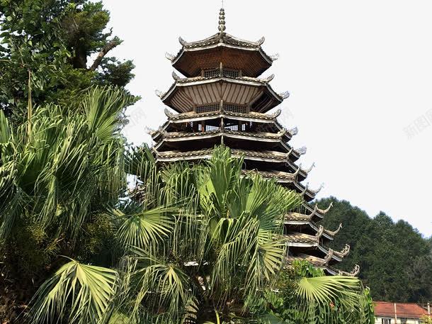 民族风建筑三江鼓楼png免抠素材_新图网 https://ixintu.com 三江 侗族 侗族鼓楼 少数民族 建筑 民族风 阁楼 鼓楼