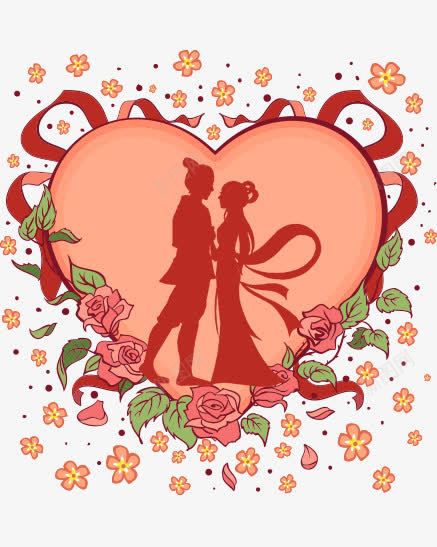 手绘浪漫爱心七夕图标png_新图网 https://ixintu.com 七夕 剪影 情人节 手绘 浪漫 爱心 牛郎 织女 鲜花