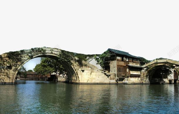 乌镇景区风景png免抠素材_新图网 https://ixintu.com 旅游景区 景区 著名景点 风景