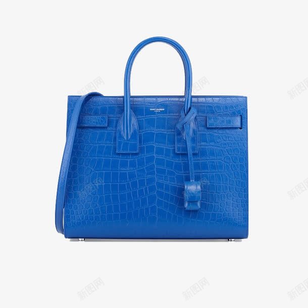 SaintLaurent蓝色锷鱼皮包包png免抠素材_新图网 https://ixintu.com SaintLaurent 包包 圣罗兰 女包 手包 手袋