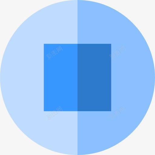 停止图标png_新图网 https://ixintu.com 停止 多媒体接口 多媒体选项 平方 界面 视频播放器 音乐播放器